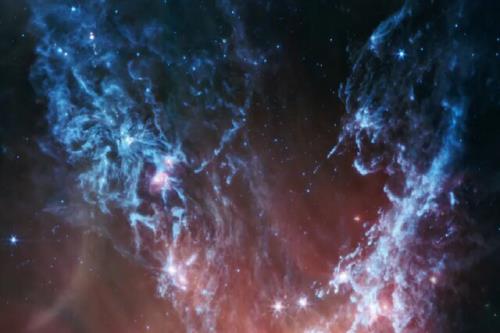 عکس جدید تلسکوپ فضایی جیمز وب از یک همسایه کیهانی
