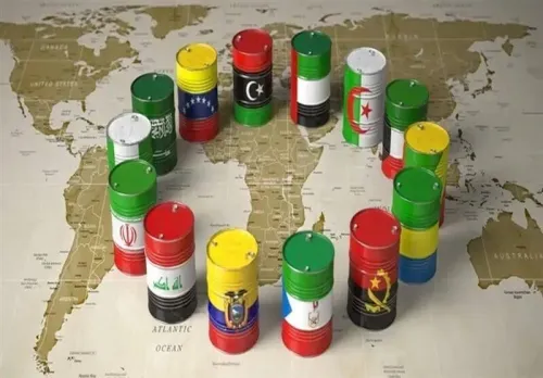 کاهش ۴۳۹۰۰۰ بشکه ای تولید نفت اوپک پلاس