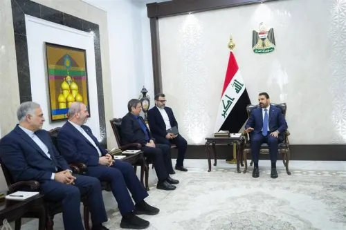 دیدار همتی با نخست وزیر عراق